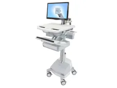Medische Trolley StyleView-wagen met LCD-arm SLA-voeding, 1 lade (1x1)