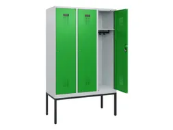 schoollocker,HxBxD 1950x1200x500mm,3vak,vak B 400mm,cil.-slot