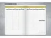 Weekagenda Linescape A5 2026 (EN) donkergrijs Hardcover verticale inde