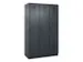 locker voor scheiding van kleding,HxBxD 1950x1200x500mm,3vak