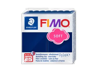 Boetseerklei Fimo soft 57 gram windsorblauw - 1