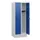 schoollocker,HxBxD 1630x600x500mm,2vak,vak B 300mm,draaigrendel,sokkel