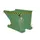 Kiepbak voor spaanders,HxLxB 835x1260x770mm,0,3m³,draagverm. 750kg