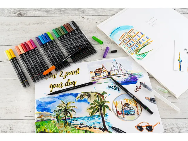 Sketch marker Eberhard Faber 24 stuks assorti kleuren