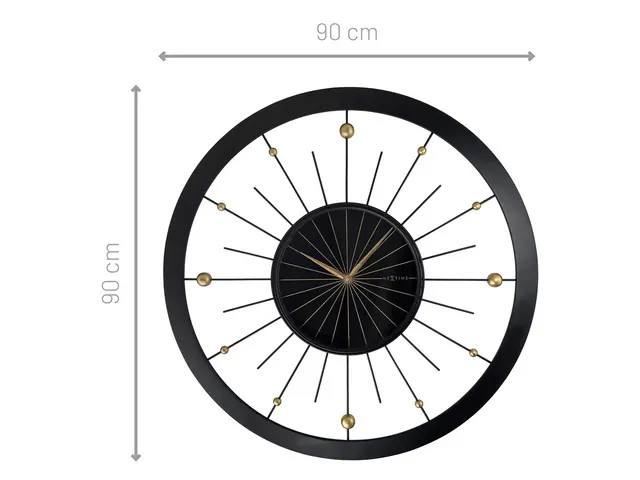 Wandklok NeXtime Orbit 90 cm