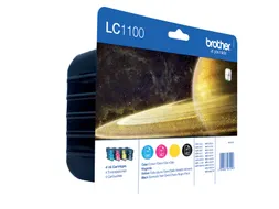 Brother LC-1100 Valuepack Inktcartridges Zwart + Kleur