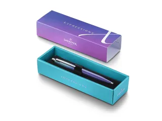 Balpen Sheaffer VFM 9430 Expressions, gradient blue chrome trims - 2