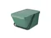 Poubelle empilable Sort & Go 20L Vert