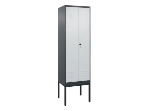 PBM-locker,HxBxD 2120x600x500mm,2vak,vak B 300mm,draaigrendel