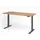 Elektrisch in hgte vst. zit-sta-bureau,HxBxD 640-1290x1800x800mm