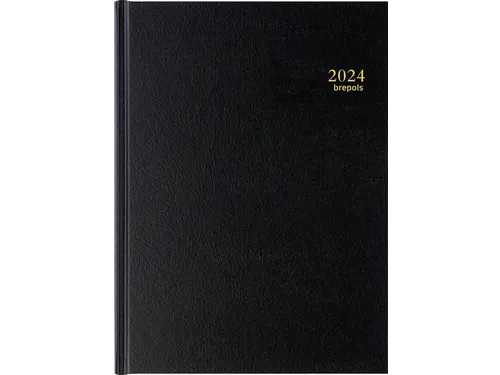Agenda 2027 Brepols Bremax Santex A4 1dag/1pagina 4 kolommen zwart