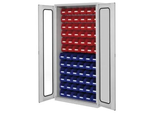 Bakkenkast Staalplaat 1950x1000x410mm Vensterdeuren Maat5 +6