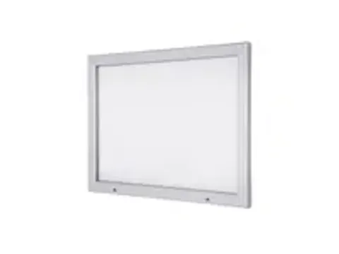OUTLET Vergrendelbaar Notitiebord Alpha Vitrine Indoor/Outdoor 8xA4 Zi