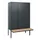Dubbeldekse dekenkist,HxBxD 1950x1200x815mm,3x2vak.,vak B 400mm