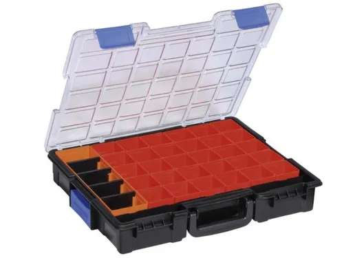 Assortimentskoffer,type 7,HxBxD 76x440x335mm,kunststof,koffer zwart