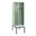 locker met bank,voor scheiding van kleding,HxBxD 2120x600x815mm,2vak