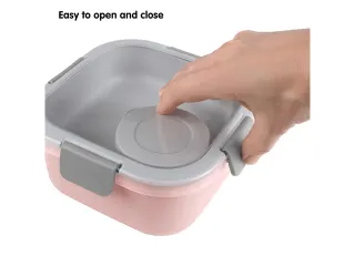#*Lunch kit Roze Sigma home food17,7 x 17,7 x 8,7 cm - 3