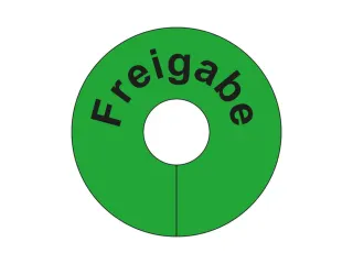 signaalring,v. gaasbox,"Vrijgave",v. opsteken,PVC,groen - 1