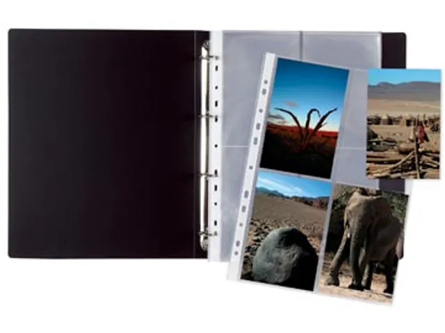 Viquel Geperforeerde Showtas A4 Voor Foto's 11-Gaats
