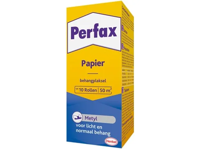 Perfax Behangplaksel Metyl voor licht en normaal behang 125g tot 50 m2