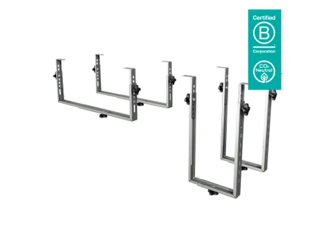 Viewgo Computerhouder Bureau 182 Zilver