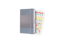 Weekagenda Impress 2023 A6 Glacier Grey 4-talig 1 week=2 pagina's
