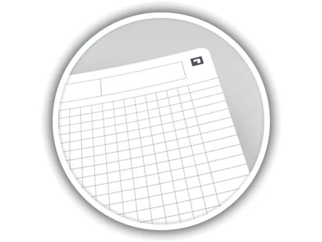 Office Essentials spiraalschrift A4 geruit 5mm