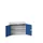 universele kast,HxBxD 600x800x350mm,2xStalen bodem,romp RAL7035