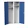 Lockerkast 2000x1050x550mm 2 vakken, dubbele vleugeldeur, RAL5010