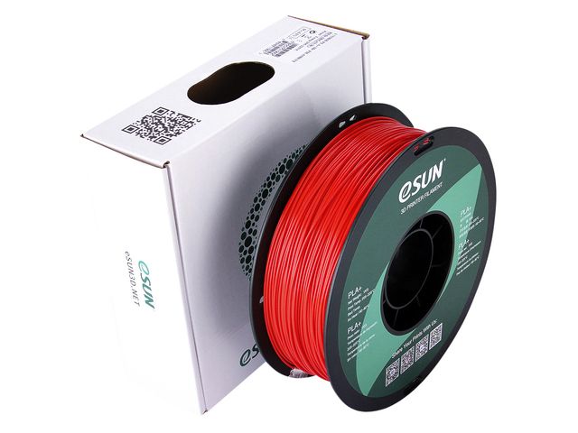 3D Filament Esun 1.75mm PLA 1kg rood | 3dprinterfilamenten.be