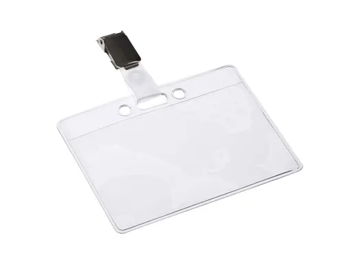 Badge Europel met strip en clip 90x60mm