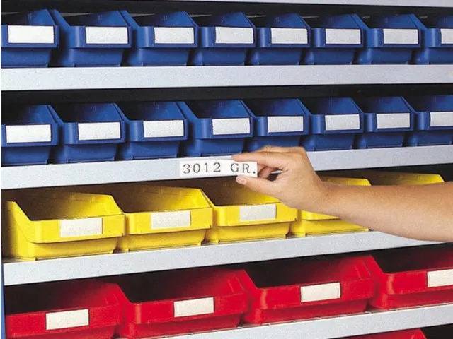 bord,HxL 20x100mm,achterzijde magnetisch,beschrijfbaar,wit