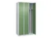 armoire vestiaire noir et blanc,HxlxP 1850x900x500mm,3compart.