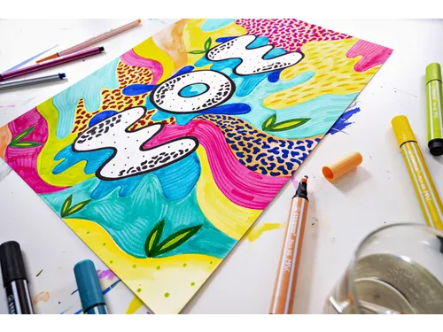 Viltstift STABILO Pen 68/30 Max bleek vermiljoen