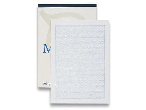 isometrisch grafisch papier, 50 vel, ft A4