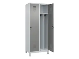 locker voor scheiding van kleding,HxBxD 1950x800x500mm,2vak