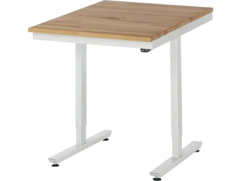 Werkbank elektrisch hoogte verstelbaar 720-1120x750x1000mm beukblad