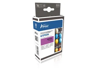 Astar Epson 405XL WF inkt Magenta HC Rebuilt 1100 pagina's 14.7ml - 1