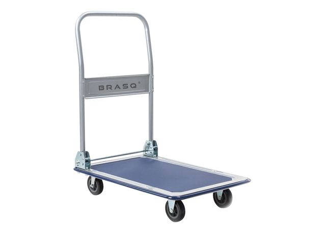 Chariot plate-forme, chariot de transport, chariot pliable, acier  inoxydable, capacité de charge 150 kg