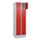 lockerkast,HxBxD 1950x600x500mm,2x5vakken,vak B 300mm,cil.-slot,sokkel