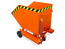 Kiepbak Spaander-Uitvoering 1090x900x1330mm 400l Wielen/Vorksloffen
