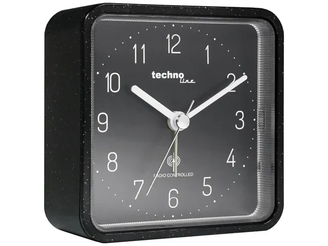 Réveil analogique Technoline WT 775 91x91x40mm Noir