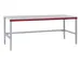 table d'emballage,HxlxP 690-960x1200x800mm,panneau gris clair