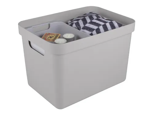 Sigma Home tray maat S lichtgrijs - buitenmaten 24,4x16,1x4,4cm