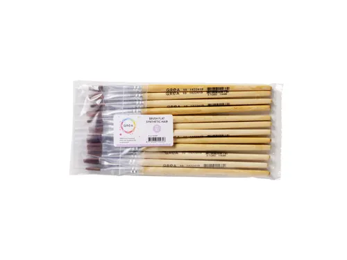 Kwast Qrea synthetisch haar nr 10 breedte 9,4mm