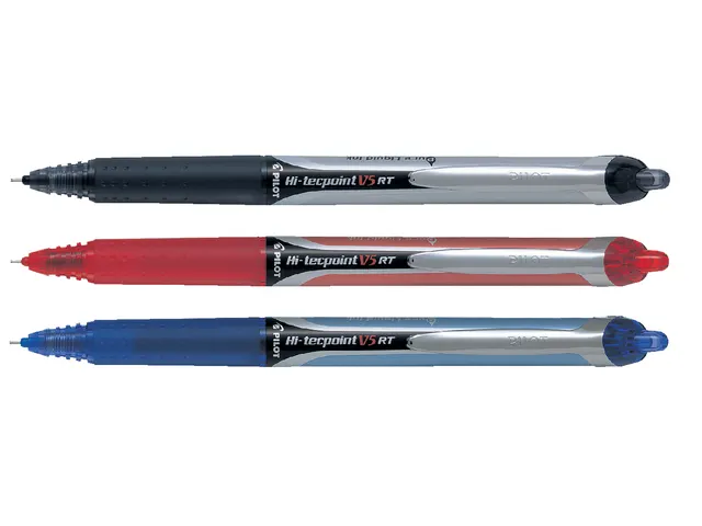 Rollerpen Pilot Hi-Tecpoint V5 RT 0.5mm Fijne punt Rood
