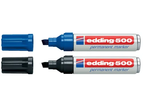 Viltstift edding 500 schuin 2-7mm doos à 10 kleuren