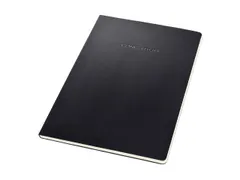 Notitieboek Conceptum A4 zwart gelinieerd hardcover 120 pagina's 80 gr