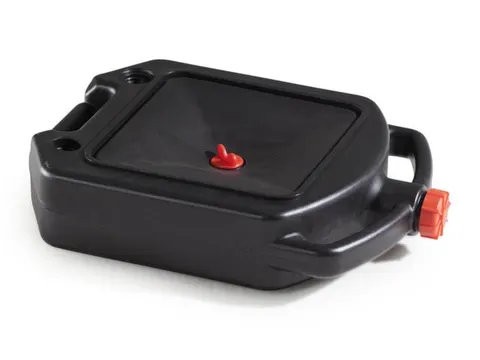 opvangbak,opvangvol. 4l,HxBxD 90x310x430mm,kunststof,grijs,rechthoekig