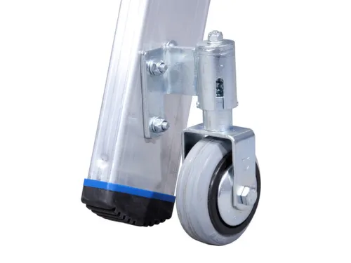 Vouwladder Aluminium Beide Zijden 2x4treden Verrijdbaar L 1 71m